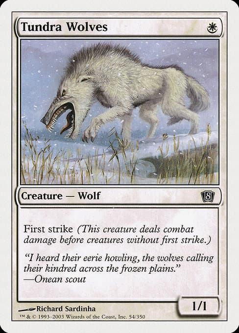 Tundra Wolves from Eighth Edition (Common)