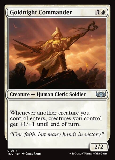 Goldnight Commander (Uncommon)