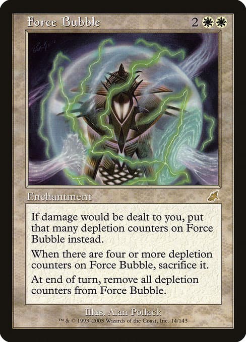 Force Bubble from Scourge (Rare)
