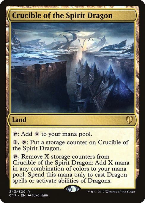 Crucible of the Spirit Dragon from Commander 2017 (Rare)