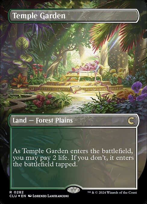 Temple Garden from Ravnica: Clue Edition (Rare)