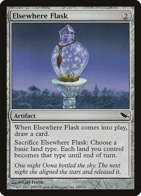 Elsewhere Flask from Shadowmoor (Common)