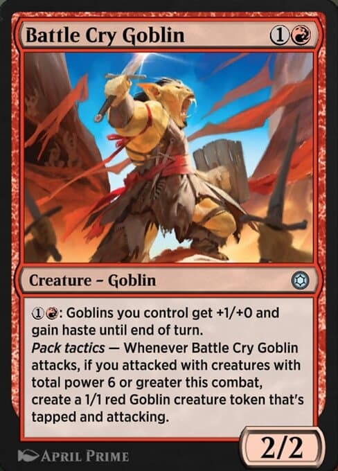 Battle Cry Goblin from Alchemy Horizons: Baldur's Gate (Uncommon)