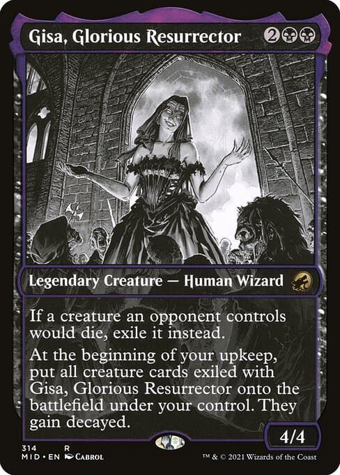 Gisa, Glorious Resurrector from Innistrad: Midnight Hunt (Rare)