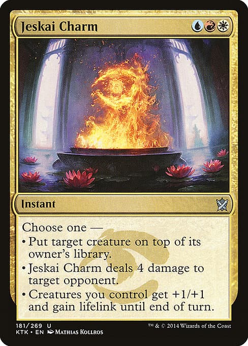 Jeskai Charm from Khans of Tarkir (Uncommon)