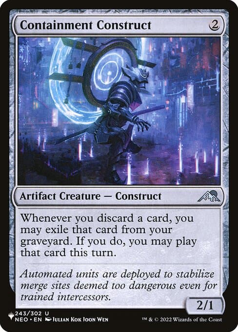 Containment Construct from The List (Uncommon)