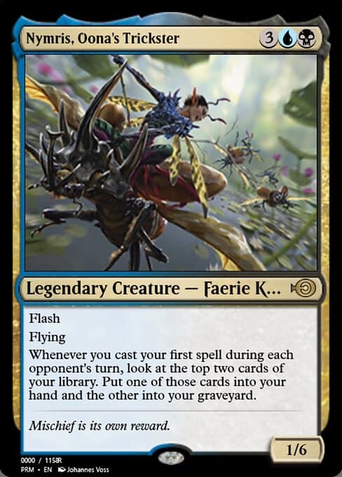 Nymris, Oona's Trickster from Magic Online Promos (Rare)
