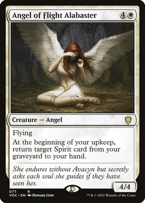 Angel of Flight Alabaster from Crimson Vow Commander (Rare)