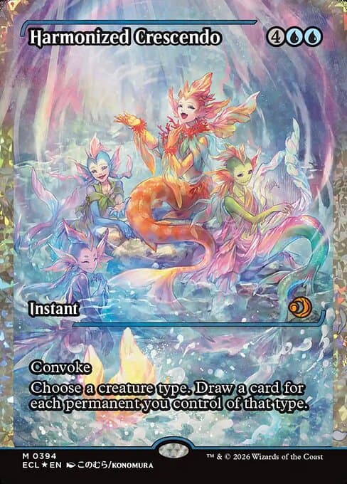 Harmonized Crescendo from Lorwyn Eclipsed (Mythic)