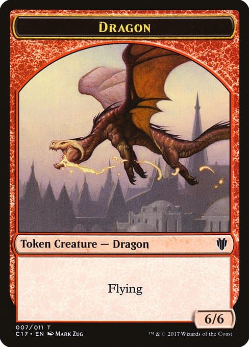Dragon from Commander 2017 Tokens (Common)