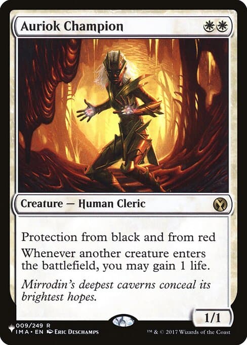 Auriok Champion from The List (Rare)