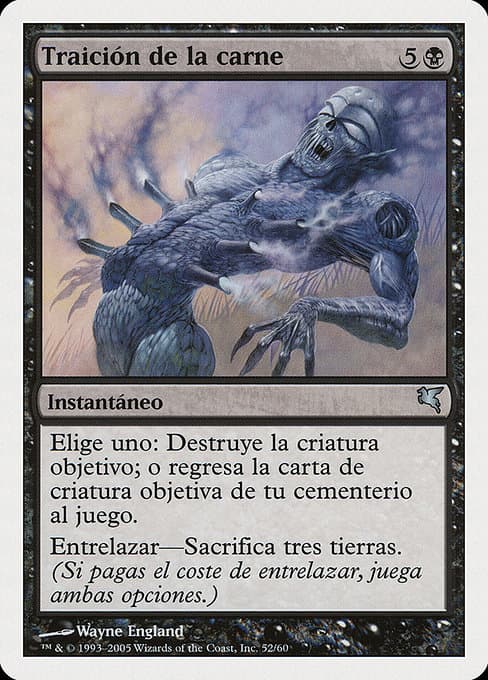 Betrayal of Flesh from Salvat 2005 (Uncommon)