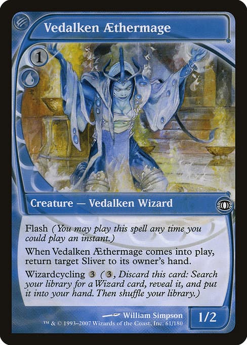 Vedalken Aethermage from Future Sight (Common)