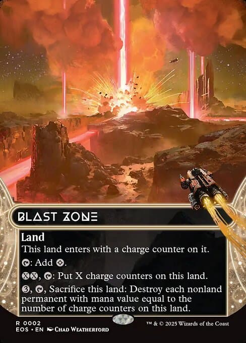 Blast Zone from Edge of Eternities: Stellar Sights (Rare)