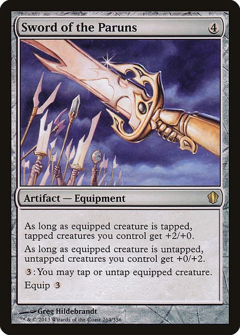 Sword of the Paruns from Commander 2013 (Rare)