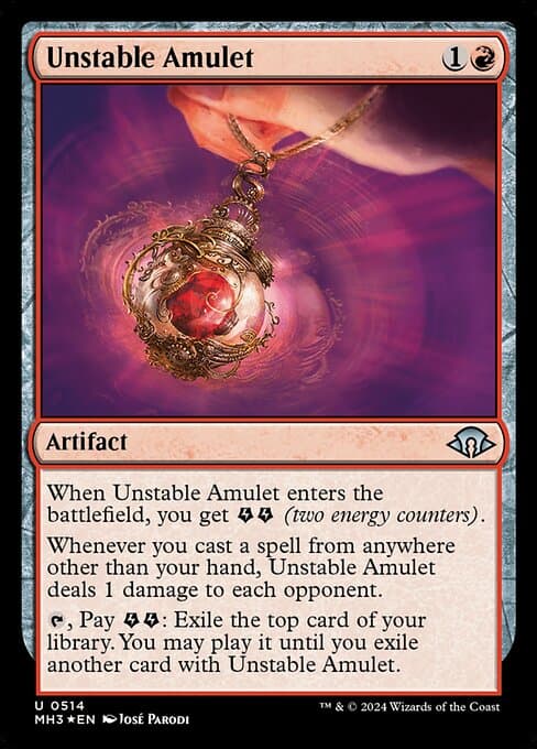 Unstable Amulet from Modern Horizons 3 (Uncommon)
