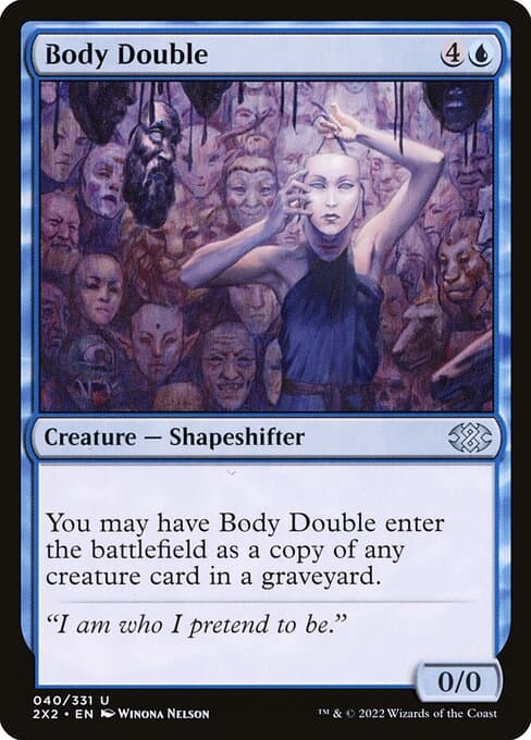 Body Double from Double Masters 2022 (Uncommon)