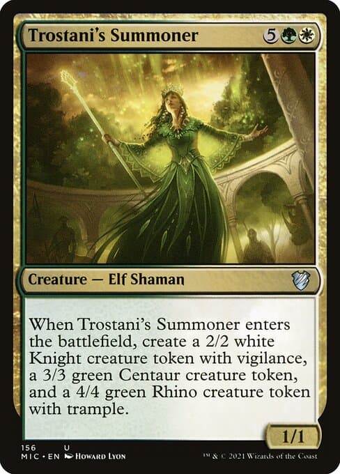 Trostani's Summoner from Midnight Hunt Commander (Uncommon)