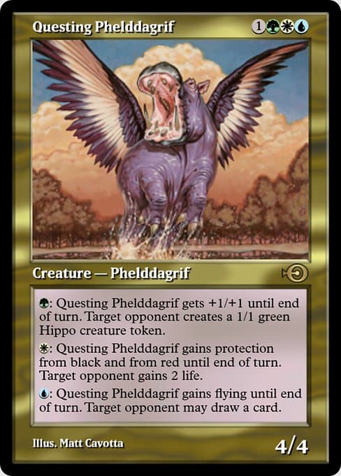 Questing Phelddagrif from Magic Online Promos (Rare)