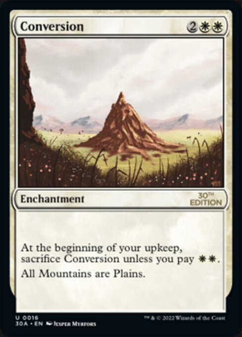 Conversion from 30th Anniversary Edition (Uncommon)