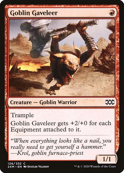 Goblin Gaveleer from Double Masters (Common)