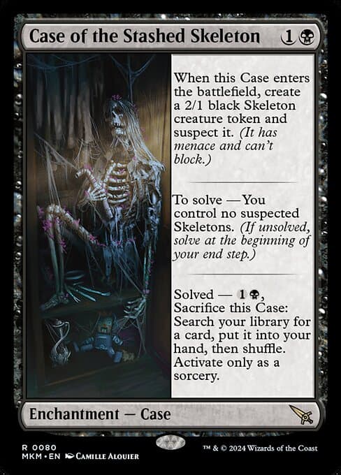 Case of the Stashed Skeleton (Rare)