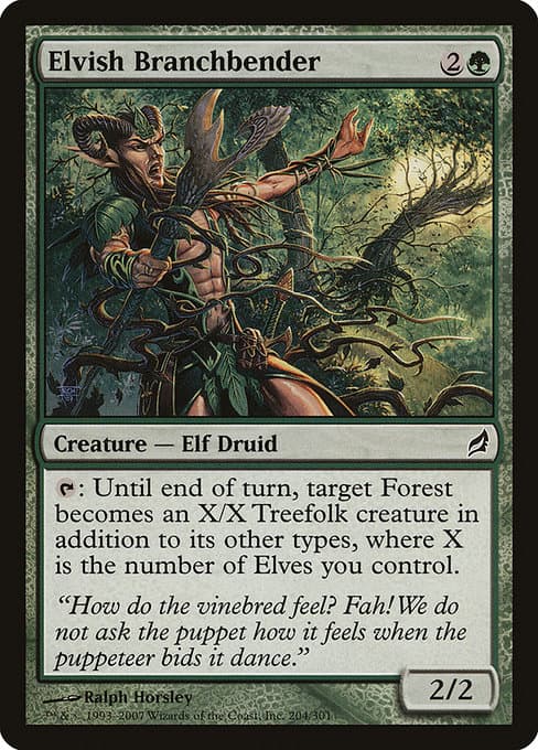 Elvish Branchbender from Lorwyn (Common)