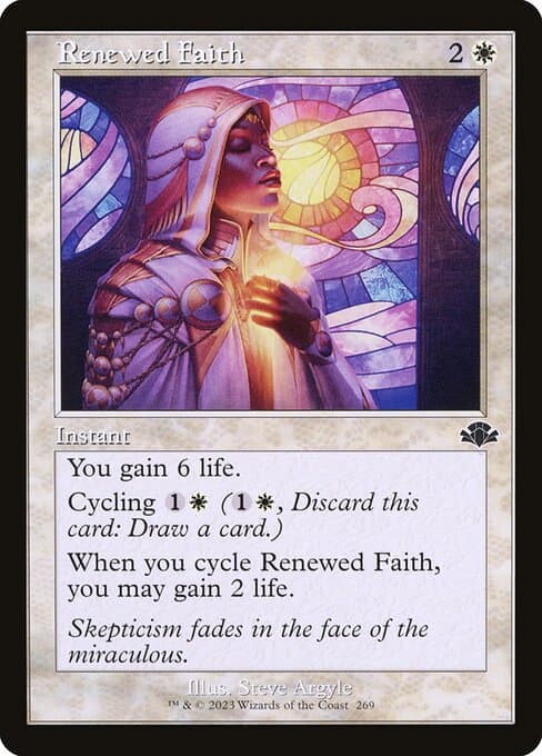 Renewed Faith from Dominaria Remastered (Common)