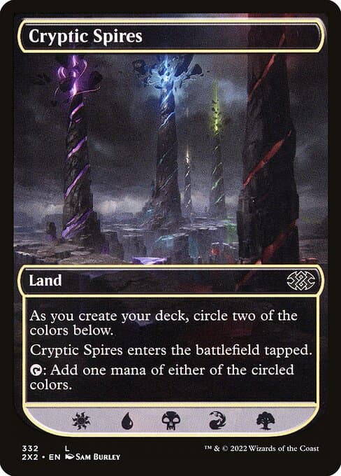 Cryptic Spires from Double Masters 2022 (Common)