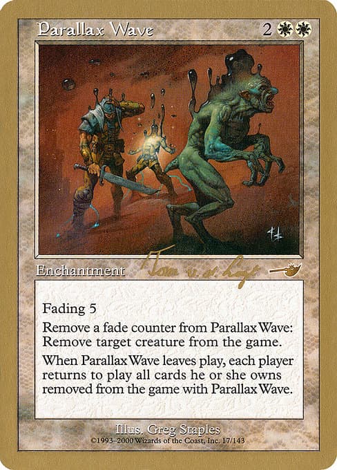 Parallax Wave from World Championship Decks 2000 (Rare)