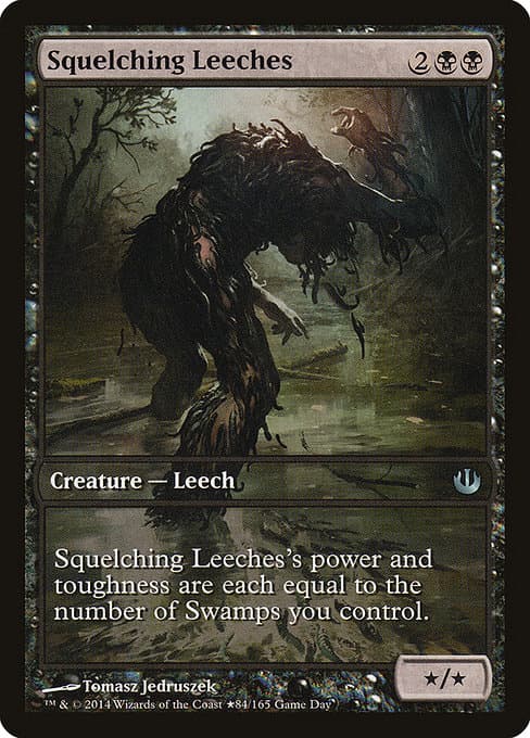 Squelching Leeches from Journey into Nyx Promos (Uncommon)