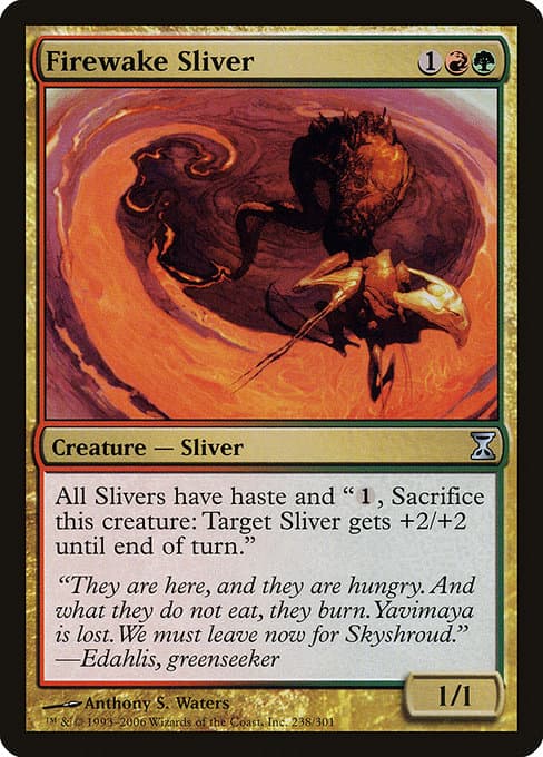 Firewake Sliver from Time Spiral (Uncommon)