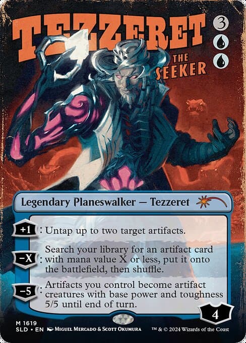 Tezzeret the Seeker from Secret Lair Drop (Mythic)