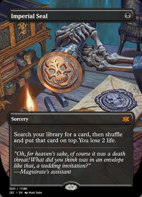 Imperial Seal from Magic Online Promos (Mythic)