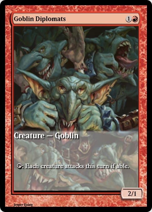 Goblin Diplomats from Magic Online Promos (Rare)