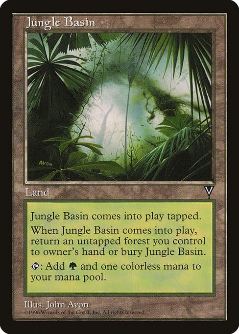 Jungle Basin from Visions (Uncommon)