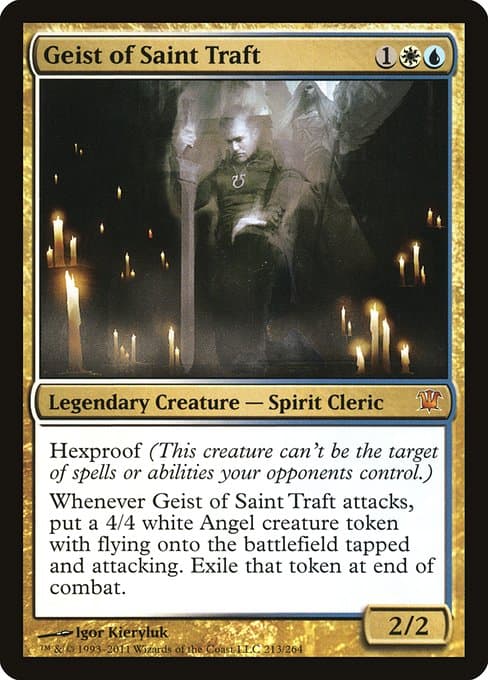 Geist of Saint Traft from Innistrad (Mythic)