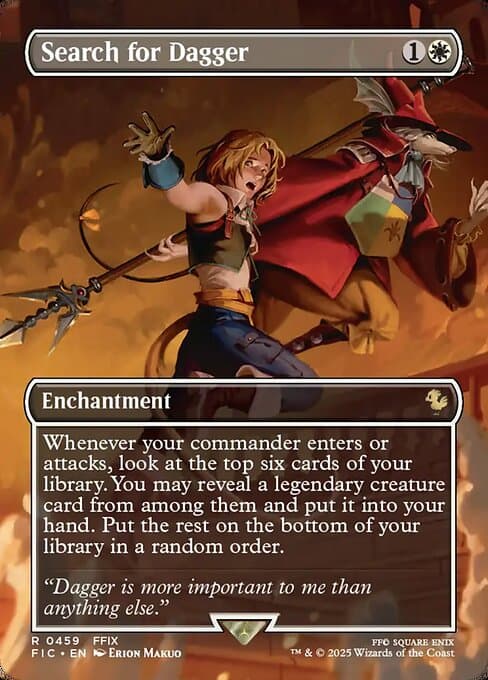 Search for Dagger from Final Fantasy Commander (Rare)