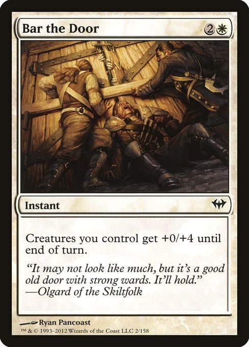 Bar the Door from Dark Ascension (Common)