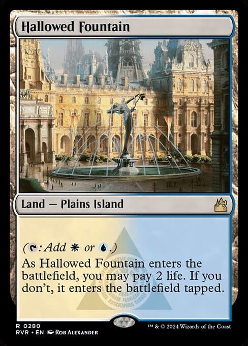 Hallowed Fountain from Ravnica Remastered (Rare)