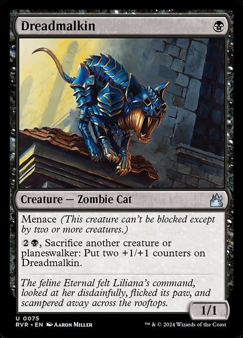 Dreadmalkin from Ravnica Remastered (Uncommon)