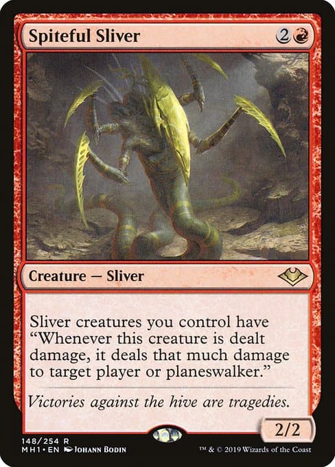 Spiteful Sliver from Modern Horizons (Rare)