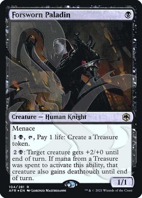 Forsworn Paladin from Adventures in the Forgotten Realms Promos (Rare)