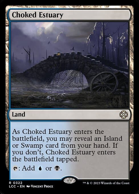Choked Estuary from The Lost Caverns of Ixalan Commander (Rare)