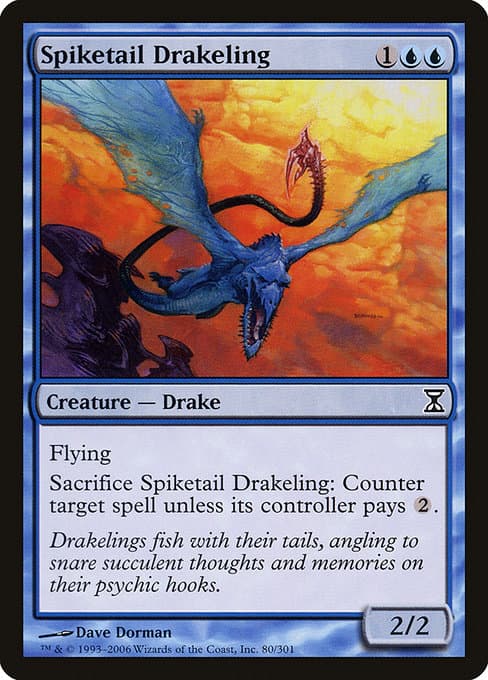 Spiketail Drakeling from Time Spiral (Common)