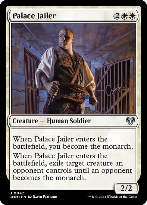 Palace Jailer from Commander Masters (Uncommon)