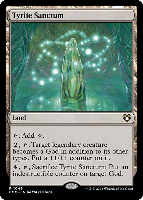 Tyrite Sanctum from Commander Masters (Rare)