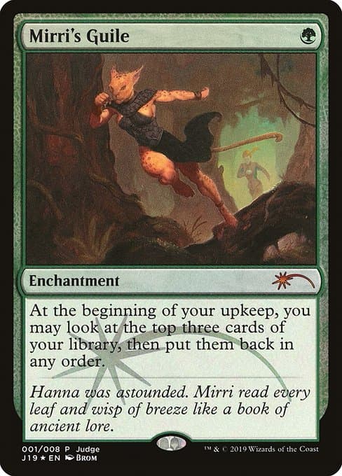 Mirri's Guile from Judge Gift Cards 2019 (Mythic)