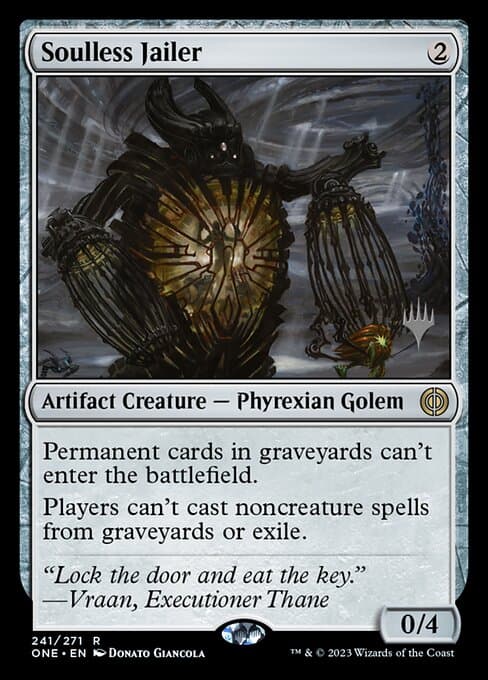 Soulless Jailer from Phyrexia: All Will Be One Promos (Rare)