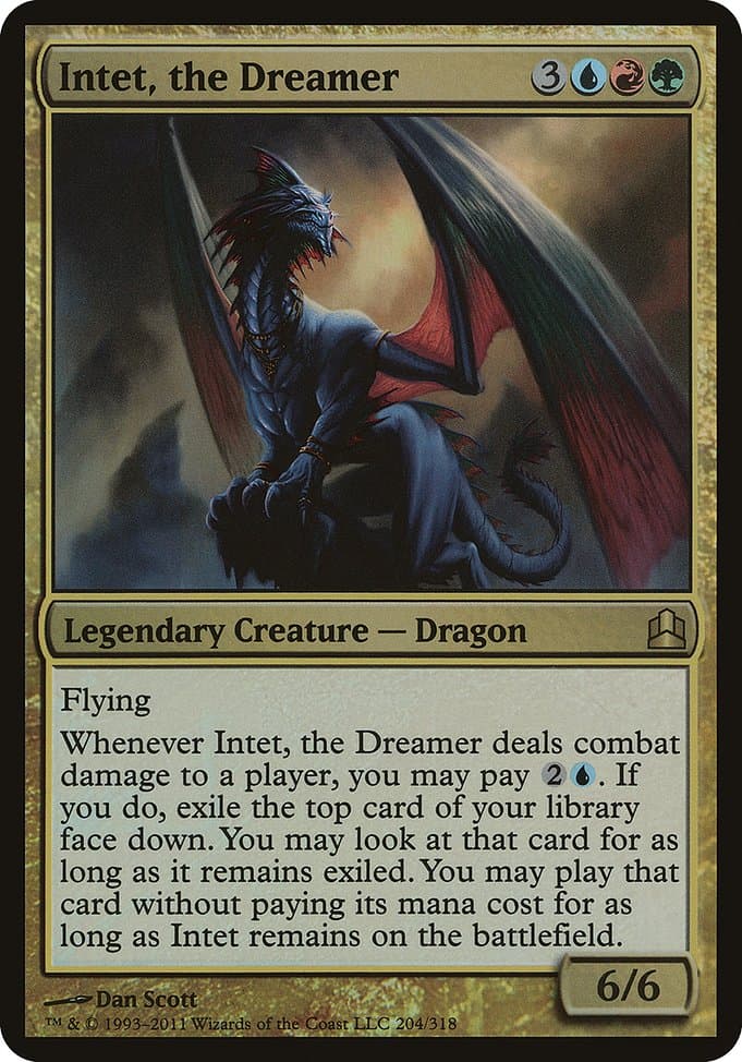 Intet, the Dreamer from Commander 2011 Oversized (Rare)
